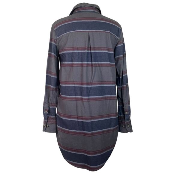 Carhartt Flannel Button Down Tunic Shirt Jacket Shacket Womens XS Casual Fall - Picture 6 of 12